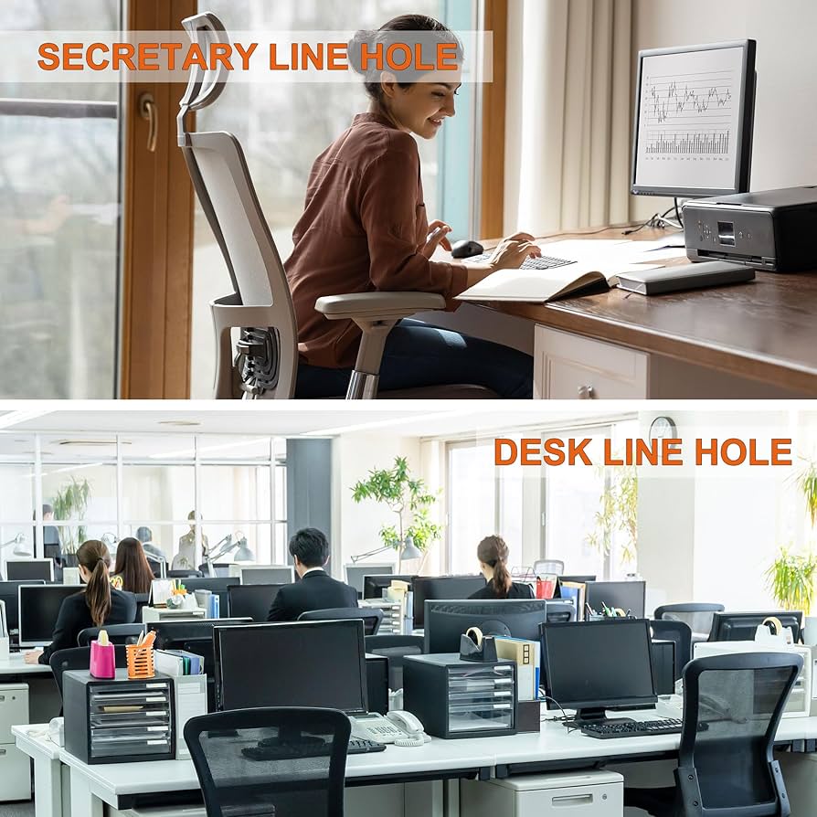 Amazon.co.jp: uxcell 50mm ブラックデスクグロメット ワイヤーコード